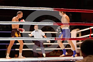 Kickboxing fight