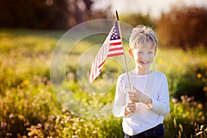 Kid at 4th of july