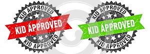 kid approved band sign. kid approved grunge stamp set