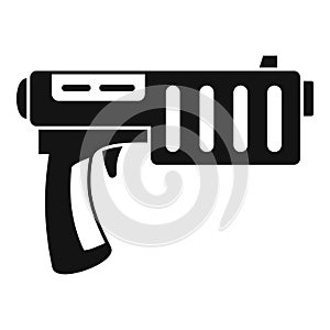 Kid blaster icon, simple style