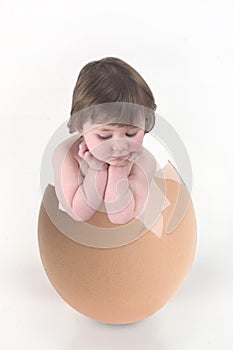 Kid in Eggshell