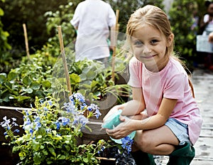 Kid in a garden experience and idea