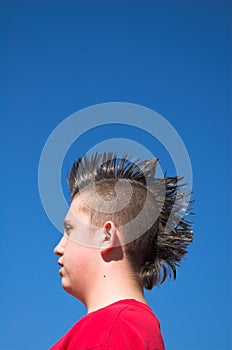 Kid with Mohawk