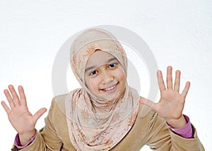 Kid muslim photo