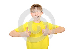 Kid with OK Gesture