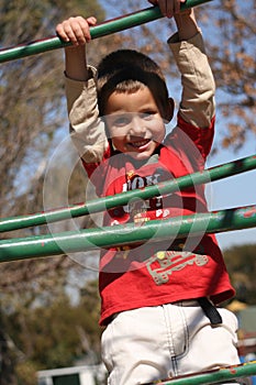 Kid playing