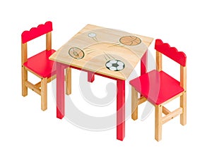 Kid's table set