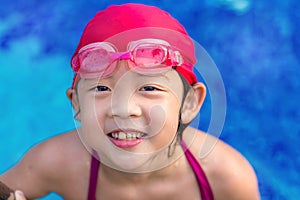 Kid in Swimming Pool