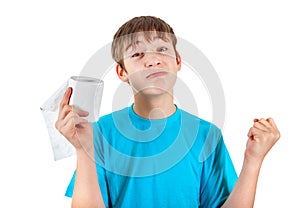 Kid with Toilet Paper