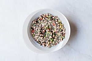 Kidney Bean Salad with Tomatoes, Parsley and Dill / Borulce Salatasi / Salata.