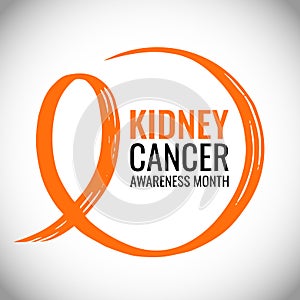 Kidney Cancer Awareness Month banner.