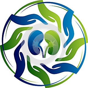 Kidney care logo