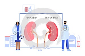 Kidney disease concept