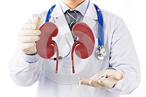 Kidney disease with medicine