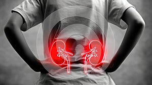 Kidney disease: renal dysfunction, filtration failure, chronic ache, fluid imbalance, urine obstruction, dialysis photo