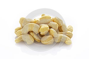 Kidney-shaped drupe, nut, Anacardium occidentale, tree peanut