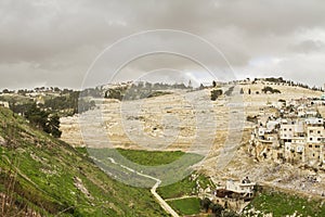 Kidron Valley. Jerusalem