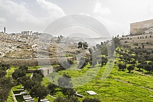 Kidron Valley. Jerusalem