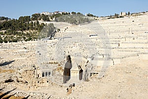 Kidron Valley and the Mount of Olives