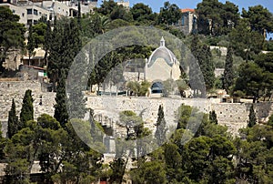 Kidron Valley and Mount of Olives