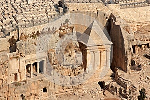 Kidron valley tombs - Israel