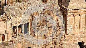 Kidron valley tombs - Israel