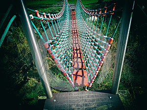 Kids Adventure bridge Outdoors Park