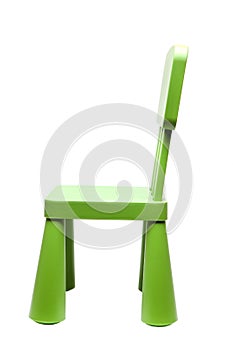 Kids chair isolated