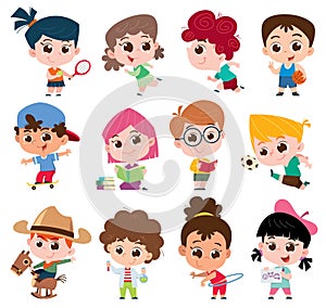 Kids character photo