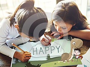 Kids Children Childhood Imagination Happy Concept