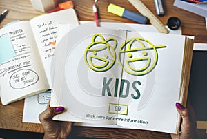 Kids Children Offspring Generation Life Concept