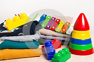 Kids clothes and toys