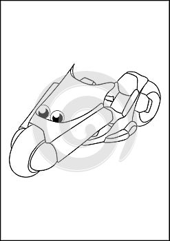 Kids Coloring Pages - Car and other vehicle fun and cool coloring pages. car and other vechicle outline sketch for kids