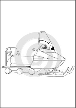 Kids Coloring Pages - Car and other vehicle fun and cool coloring pages. car and other vechicle outline sketch for kids