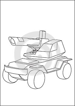 Kids Coloring Pages - Car and other vehicle fun and cool coloring pages. car and other vechicle outline sketch for kids