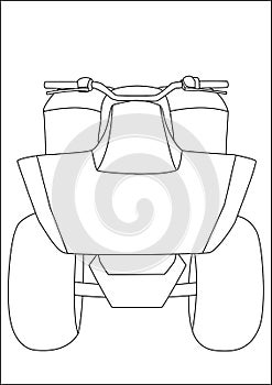 Kids Coloring Pages - Car and other vehicle fun and cool coloring pages. car and other vechicle outline sketch for kids