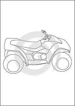 Kids Coloring Pages - Car and other vehicle fun and cool coloring pages. car and other vechicle outline sketch for kids