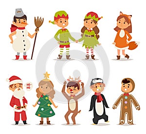 Kids costume vector illustration photo