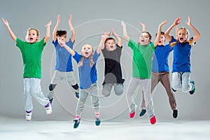 The kids dance school, ballet, hiphop, street, funky and modern dancers