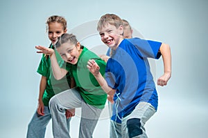 The kids dance school, ballet, hiphop, street, funky and modern dancers