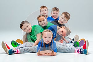 The kids dance school, ballet, hiphop, street, funky and modern dancers