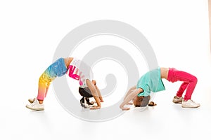 The kids dance school, ballet, hiphop, street, funky and modern dancers