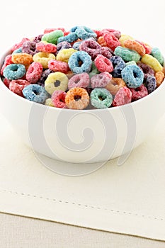 Kids delicious cereal loops or fruit cereal