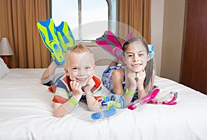 Kids enjoying a Cruise Vacation photo