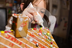 Kids First Gingerbread House Activity