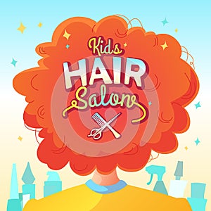 Kids hair salon.