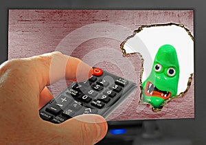 Kids horror cartoon tv channel programs remote