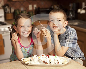 Kids and ice cream