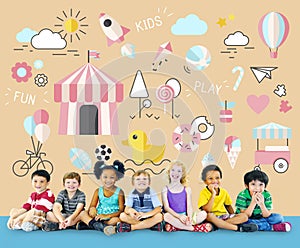 Kids Innocent Children Fun Young Concept