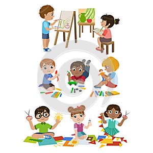 Kids Learning Craft